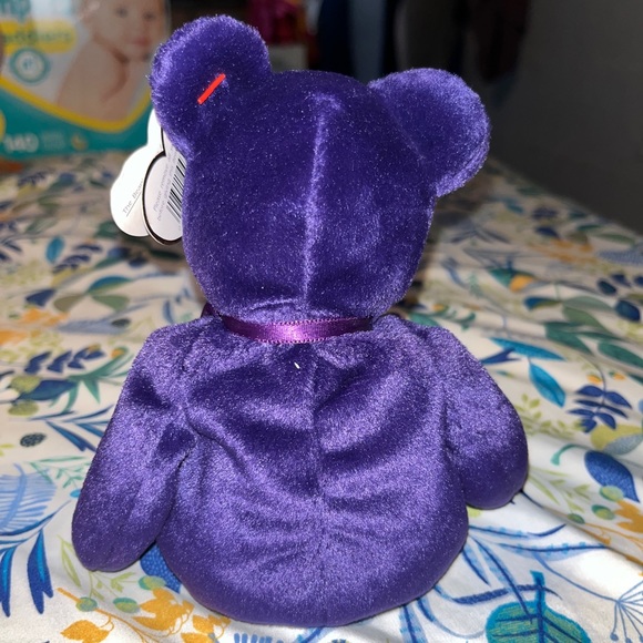 Retired Ty Beanie Babies Princess Bear - Picture 2 of 13